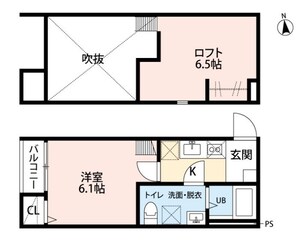 シャンテスクエア保春院前丁Ⅰの物件間取画像